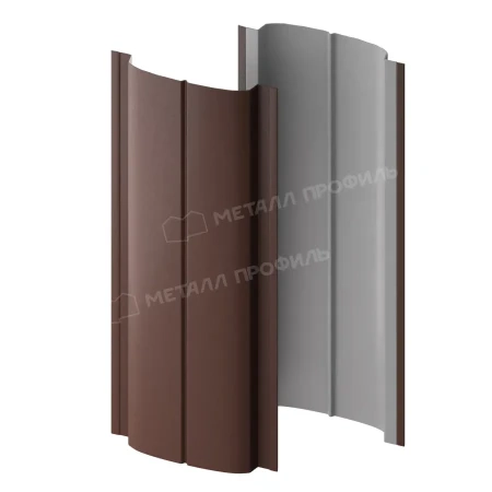 Круглый Ellipse Viking двусторонний 0,45 RAL 8017