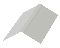 Планка конька плоского Металл Профиль 120x120x2000 Norman 0,5