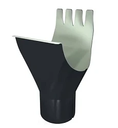 Воронка желоба d-150x100 мм Grand Line Optima Полиэстер двухсторонний 0,6