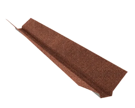 Декоративная планка ендовы для композитной черепицы Grand Line цвет Кленовый латте