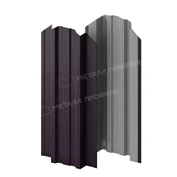 Штакетник Металл Профиль Прямоугольный Trapeze Valori 0,5 фигурный
