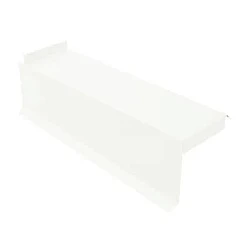 Планка сегментная торцевая левая Металл Профиль 400 мм Purman 0,5