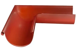 Угол желоба наружный d-125 мм 90° Grand Line Полиуретан 0,6