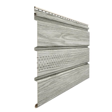 Виниловый софит Döcke T4 Lux с частичной перфорацией канадская береза