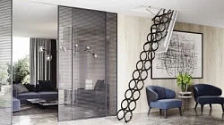 Чердачная люк-лестница Oman Ножничная противопожарная Nozycowe PP