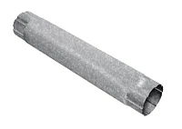 Труба круглая соединительная d-100 мм 1 м Grand Line GL ZN 0,55 Оцинкованная