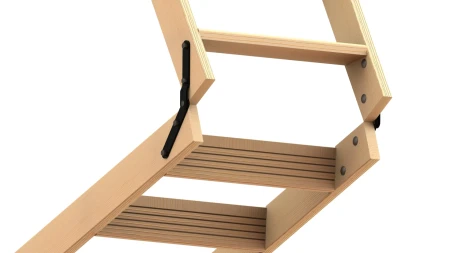 Чердачная люк-лестница Oman Складная 3-х секционная Termo в Туле фото