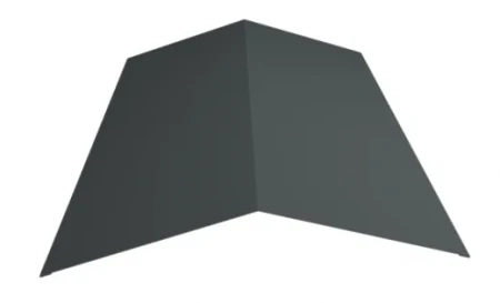 Планка конька плоского простая Металл Профиль 115x115x2000  0,45 Полиэстер цвет RAL 7005