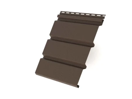 Виниловый софит Grand Line T4 Классика без перфорации коричневый