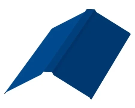 Планка конька плоского Металл Профиль 120x120x2000 0,50 PURMAN цвет RAL 5005
