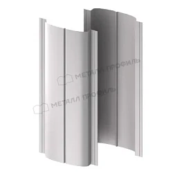 Штакетник Металл Профиль Круглый Ellipse Norman 0,5