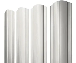 Штакетник Grand Line Полукруглый Slim Полиэстер 0,45 фигурный