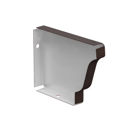 Заглушка желоба правая 120x86 мм Металл Профиль Бюджет Полиэстер 0,5 RR 32