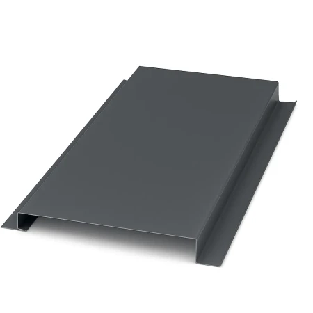 Линеарная панель Металл профиль Primepanel-О-Г 24х281 мм с рустом полиэстер Ral 7024