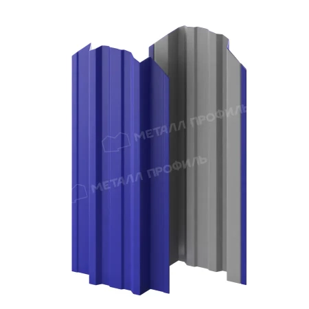 Прямоугольный Trapeze Полиэстер 0,45 RAL 5002 фигурный