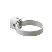 Хомут трубы d-100 мм универсальный ПВХ Döcke Lux пломбир RAL 9003