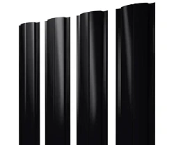 Штакетник Grand Line Полукруглый Slim Pural Matt 0,5 прямой