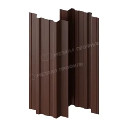 Штакетник Металл Профиль Прямоугольный Trapeze Viking двухсторонний 0,45 прямой Штакетник Металл Профиль Прямоугольный Trapeze Viking двухсторонний 0,45 прямой