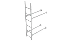 Фасадная лестница Borge нижняя секция 1,8 м