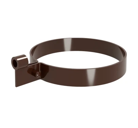 Хомут Lite трубы d-120 мм ПВХ Grand Line коричневый RR 32