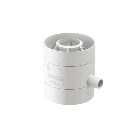 Водосборник универсальный d-120 мм Döcke пломбир (RAL 9003)