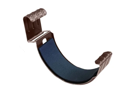 Соединитель желоба d-125 мм Grand Line Полиуретан 1,0 RAL 8017