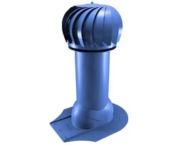 Роторная вентиляция Viotto Не утепленная для мягкой кровли при монтаже