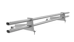 Снегозадержатель Borge Русский Рубеж для металлочерепицы с высокой ступенькой (шаг обрешетки 400 мм) 1,5 м