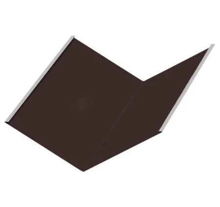 Планка ендовы нижняя Металл Профиль 298x298x2000 Viking 0,45 цвет RAL 8017