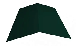 Планка конька плоского простая Металл Профиль 115x115x2000 Полиэстер 0,45