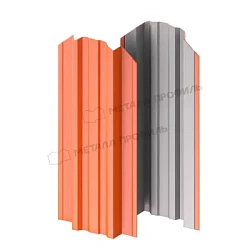 Штакетник Металл Профиль Прямоугольный Trapeze Полиэстер 0,45 фигурный