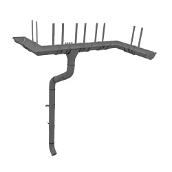 Металлические (стальные) водостоки в Туле фото Металлические (стальные) водостоки в Туле фото