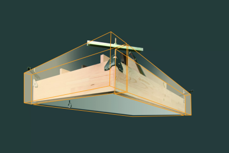 Монтажный комплект LXK для чердачных лестниц Fakro в Туле фото