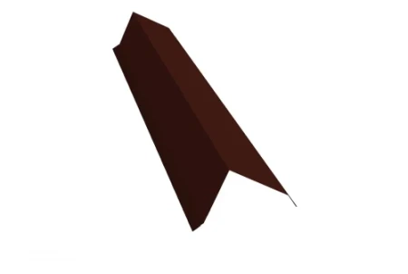 Планка торцевая Grand Line 142x100 0,5 Satin с пленкой цвет RR 32