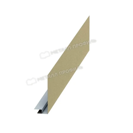 Планка карнизного свеса сложная Металл Профиль 185x50x2000 0,5 Norman цвет RAL 1014