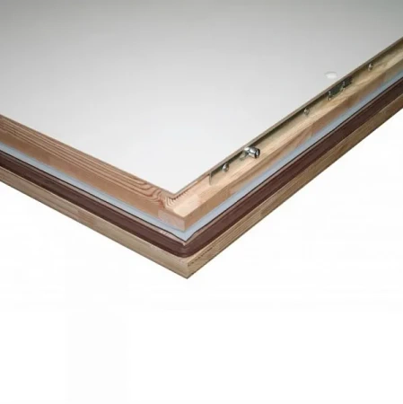 Чердачная люк-лестница Oman Складная 3-х секционная противопожарная Polar EI45 в Туле фото