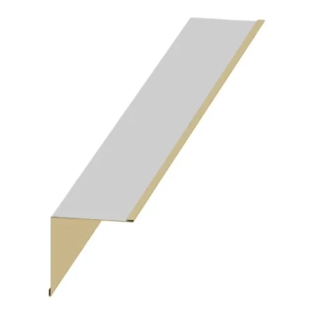 Планка угла внутреннего Металл Профиль 115x115x2000 0,5 Norman цвет RAL 1014