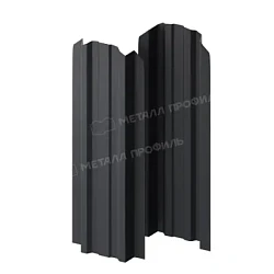 Штакетник Металл Профиль Прямоугольный Lane Viking двухсторонний 0,45 фигурный Штакетник Металл Профиль Прямоугольный Lane Viking двухсторонний 0,45 фигурный