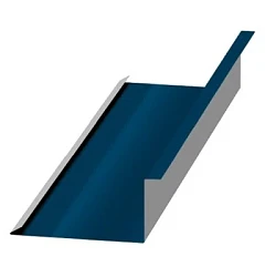 Планка примыкания нижняя Металл Профиль 250x122x2000 Purman 0,5 Планка примыкания нижняя Металл Профиль 250x122x2000 Purman 0,5
