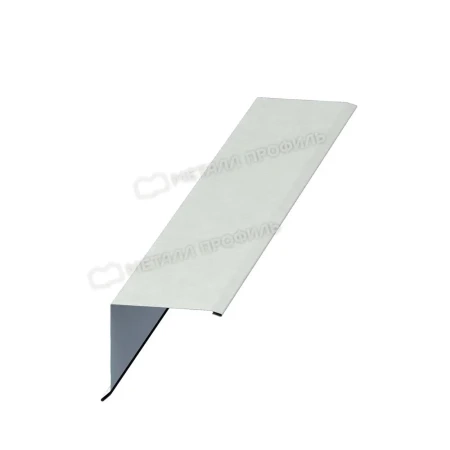 Планка торцевая Металл Профиль 135x145x2000 0,5 Norman цвет RAL 9003