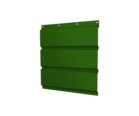 Металлический софит Grand Line Satin 0,5 с полной перфорацией Ral 6002