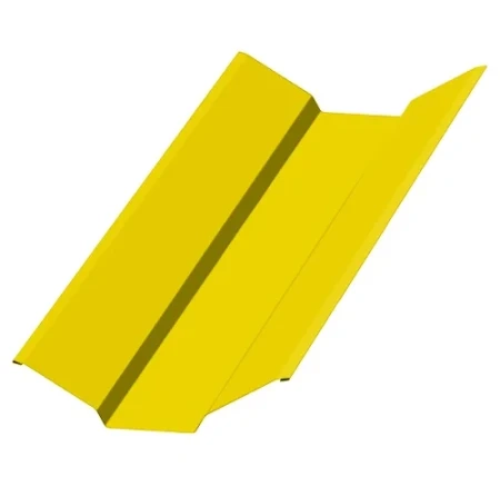 Планка ендовы верхняя Металл Профиль 76x76x2000 0,45 Полиэстер цвет RAL 1018