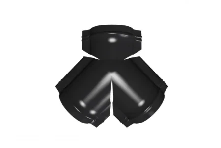 Тройник Y конька полукруглого Grand Line 0,5 Satin Matt цвет RAL 9005