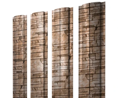 Полукруглый Slim Print Elite 0,45 Sand Stone прямой