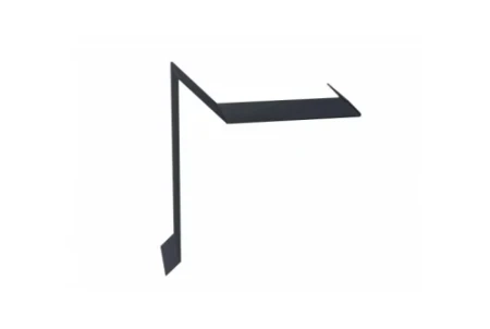 Планка ветровая для мягкой кровли двойная завальцовка Grand Line 60x30x90 0,45 Drap цвет RAL 7024