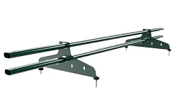 Снегозадержатель Borge New Line трубчатый 20x40 мм 2 опоры 1,5 м