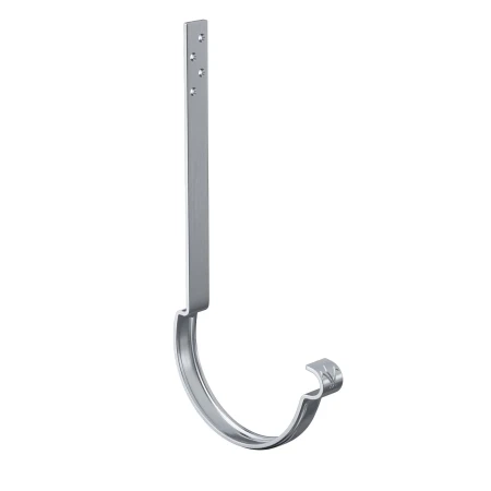 Крюк желоба d-150 мм усиленный удлиненный Aquasystem Premium 4,0 Оцинкованный