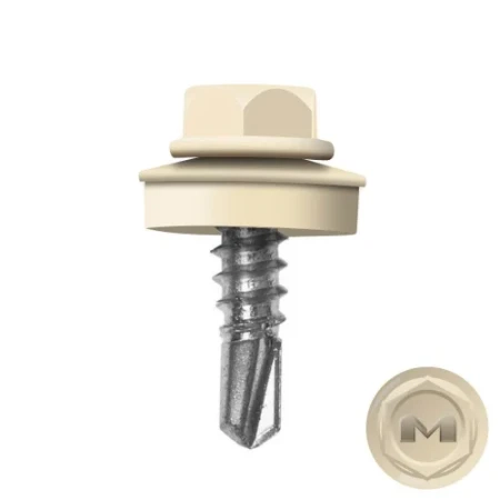 Саморез по металлу Daxmer 4,8х19 Ral 1015