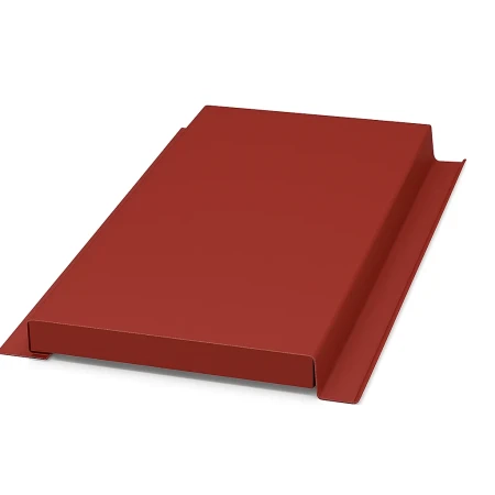 Линеарная панель Металл профиль Primepanel-Т-Г 24х281 мм с рустом полиэстер Ral 3009