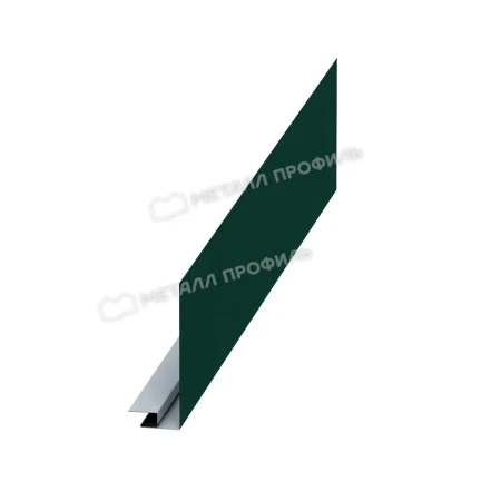 Планка карнизного свеса сложная  Металл Профиль 250x50x3000 0,5 PURMAN цвет RAL 6005